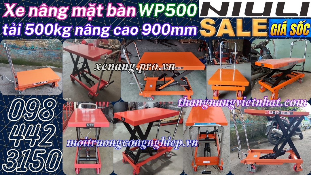 Xe nâng mặt bàn WP500 NIULI