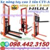 Xe nâng tay cao 1 tấn cao 1.6m CTY-A