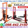 Xe nâng tay cao 1 tấn cao 1.6m CTY-E